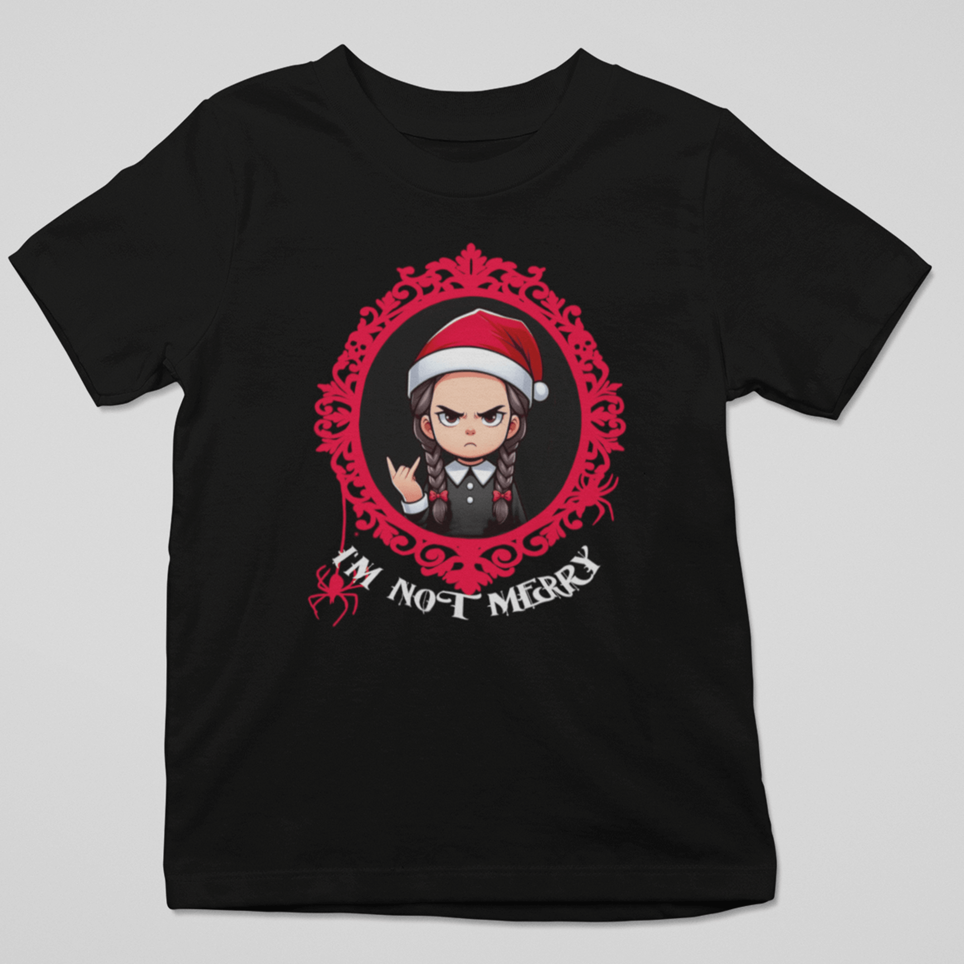 camiseta navideña
camiseta gótica
StarWayToHelen
actitud navideña
camiseta divertida