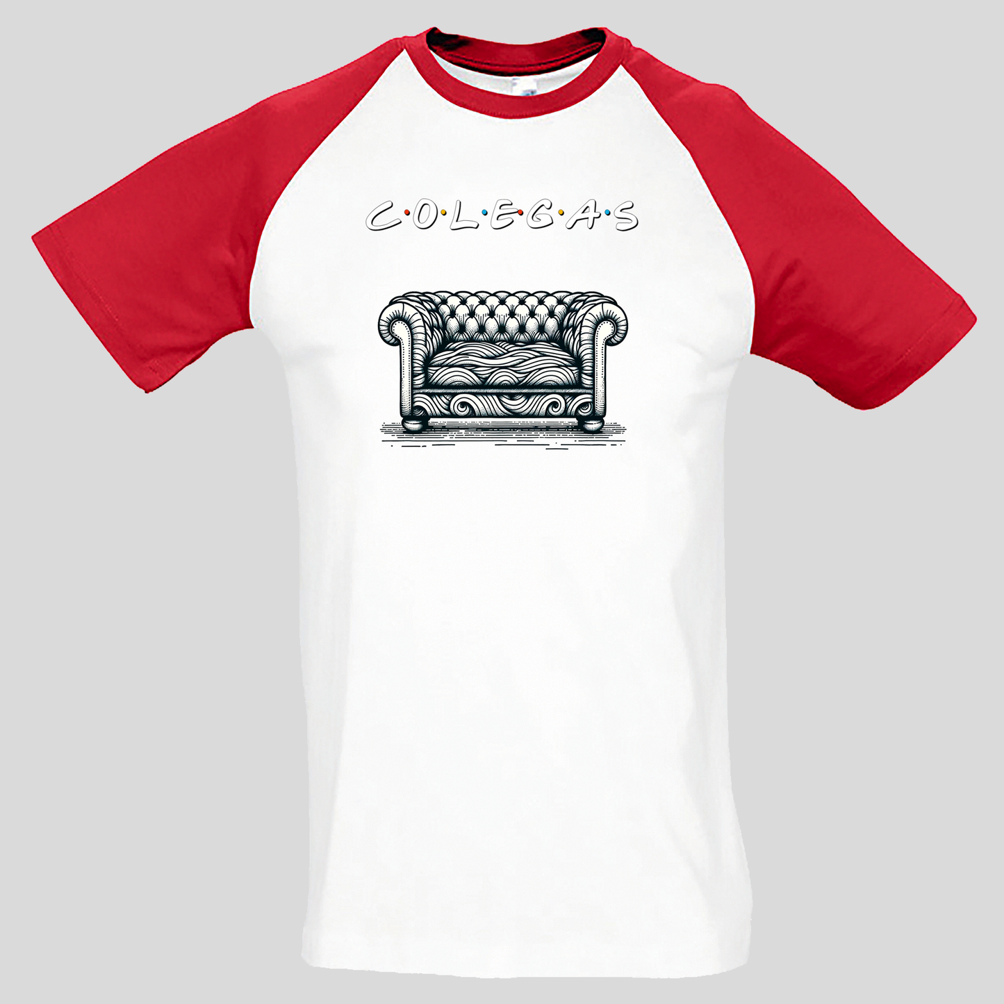 Camiseta "Colegas" - Para los Verdaderos Fans de la Amistad y el Sofá Más Famoso ☕️🛋️