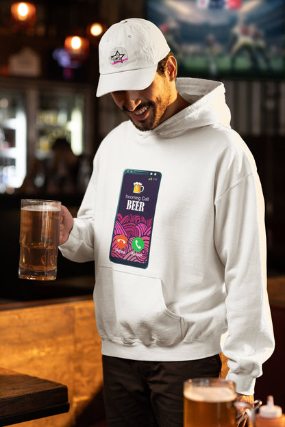 Sudadera Incoming Call Beer