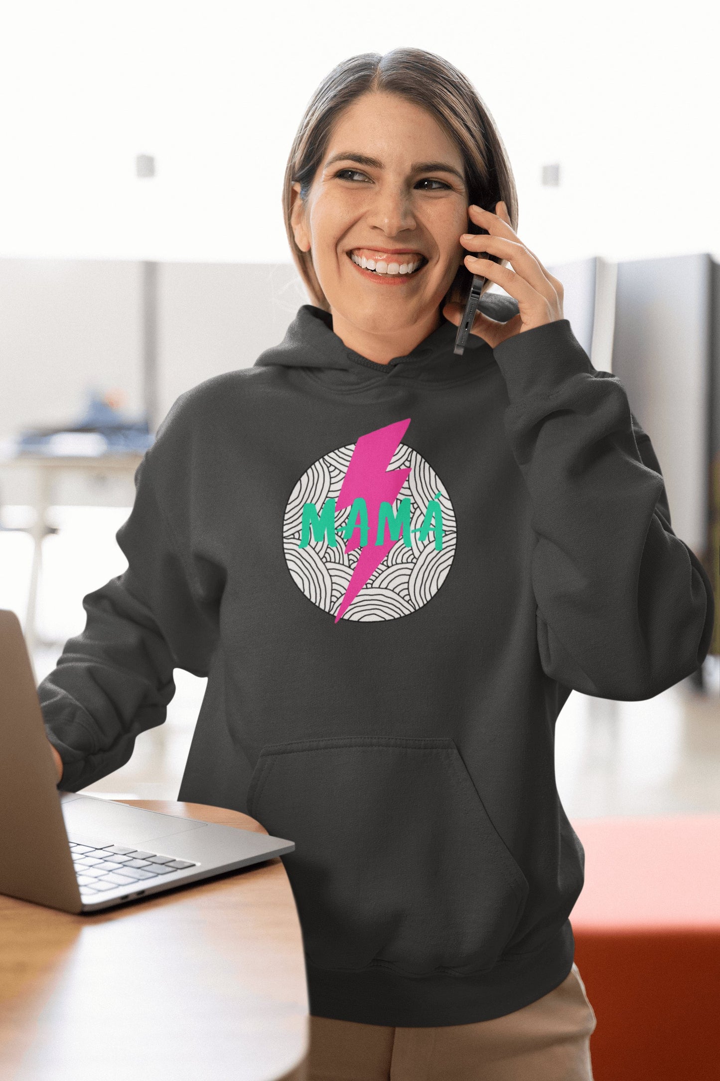 SUDADERA GRIS DIA MADRE mockup2