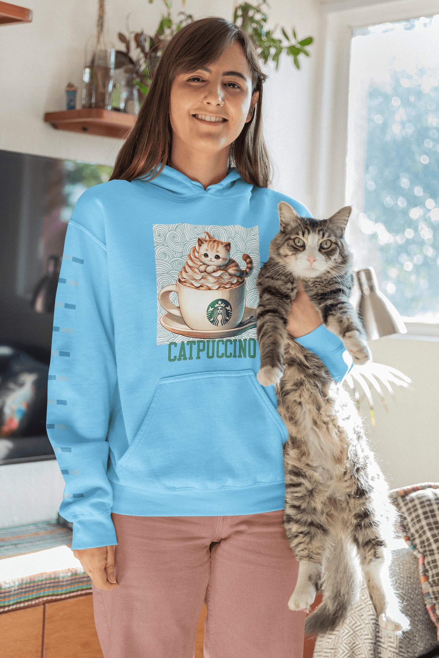 Sudadera Catpuccino