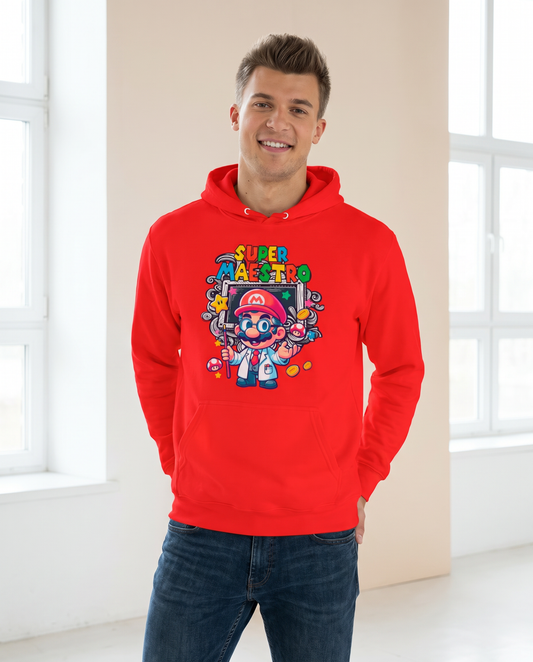 Hombre con sudadera Super Maestro, regalo original Día del Maestro - Starway to Helen