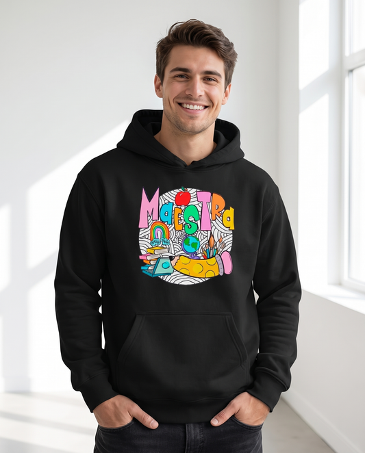 Hombre con sudadera Maestra, regalo original para el Día del Maestro - Starway to Helen