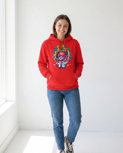 Mujer con sudadera Super Maestro, regalo original Día del Maestro - Starway to Helen