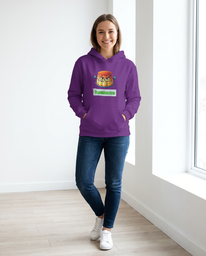 Mujer con sudadera Flankenstein, parodia de Frankenstein - Starway to Helen