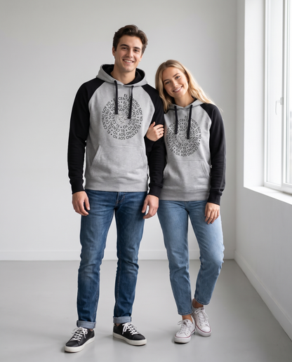 Pareja con sudadera El Centro Soy Yo - Starway to Helen