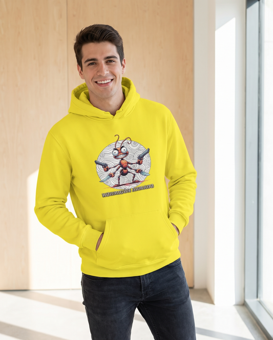 Hombre con sudadera Hormigón Armado, diseño hormiga musculosa - Starway to Helen