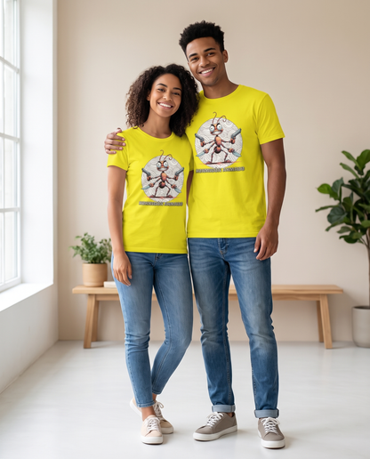 Pareja con camiseta Hormigón Armado, diseño hormiga musculosa - Starway to Helen