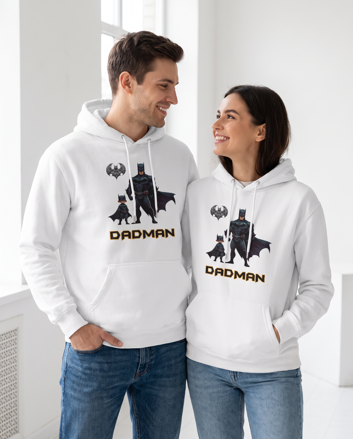Pareja con sudadera Dadman - Starway to Helen