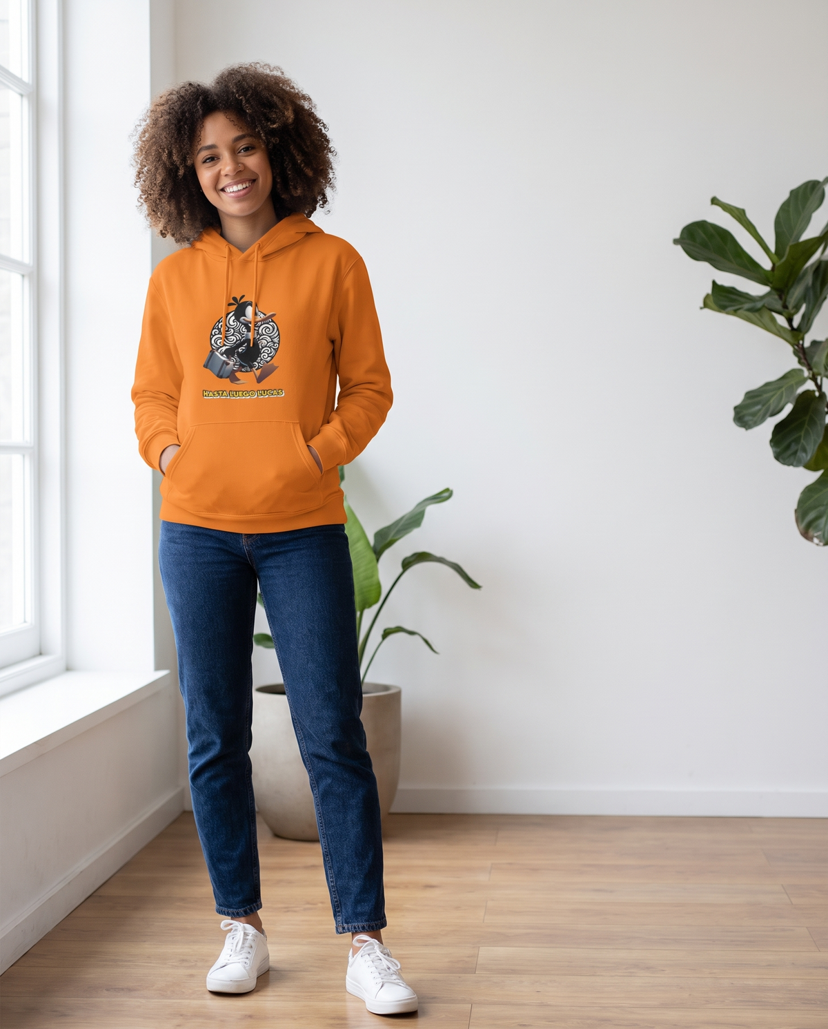 Mujer con sudadera Hasta Luego Lucas - Starway to Helen