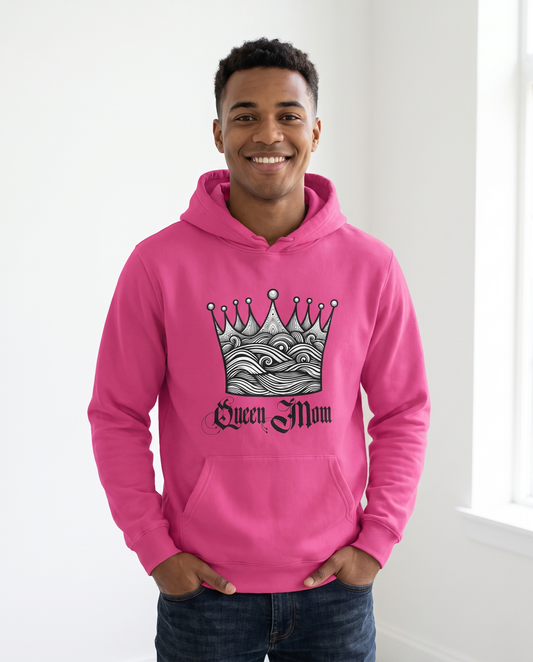 Hombre con sudadera Queen Mom, parodia banda de rock - Starway to Helen