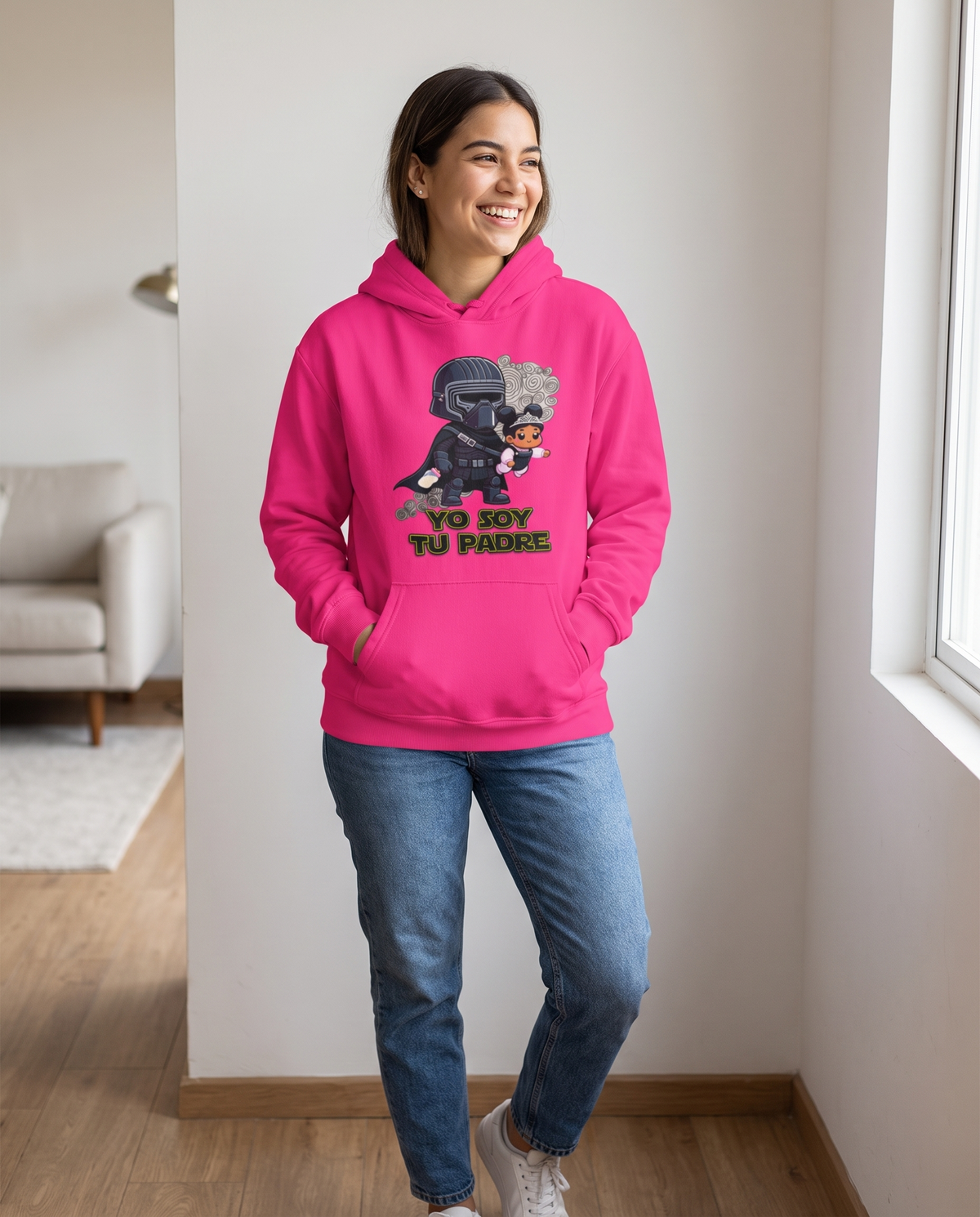 Mujer con sudadera Yo Soy Tu Padre, Darth Vader (Star Wars) - Starway to Helen