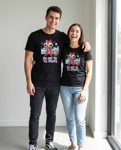 Mujer con camiseta Se Me Va la Pinza, diseño de pinza con humor - Starway to Helen