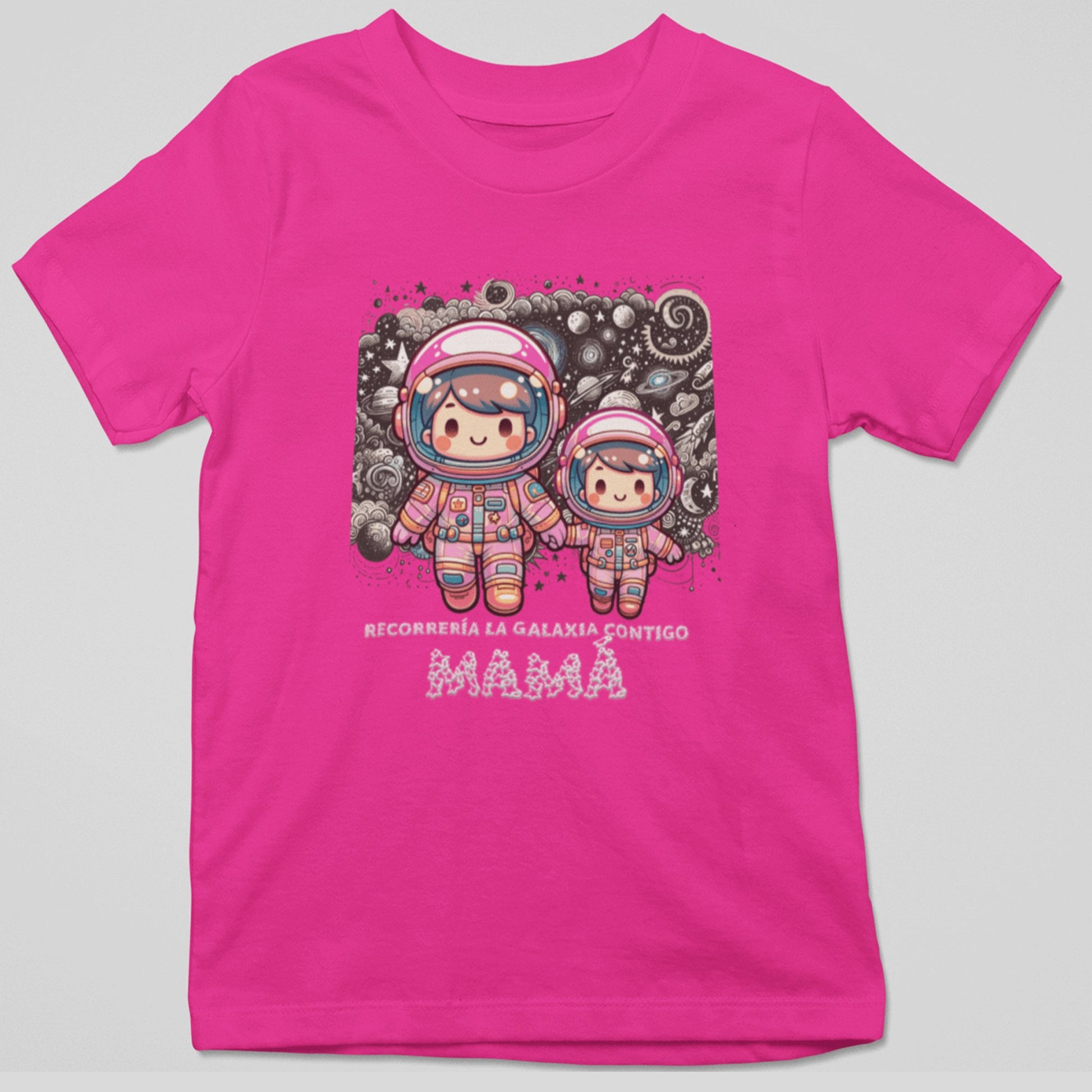Camiseta Recorrería la Galaxia Contigo Mamá, diseño de Star Wars - Starway to Helen