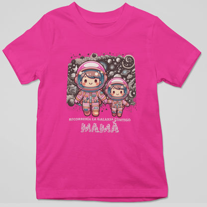 Camiseta Recorrería la Galaxia Contigo Mamá, diseño de Star Wars - Starway to Helen