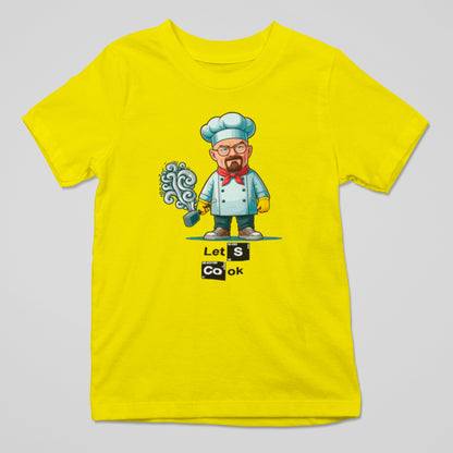 Camiseta Let's Cook parodia de la serie Breaking Bad - Starway to Helen