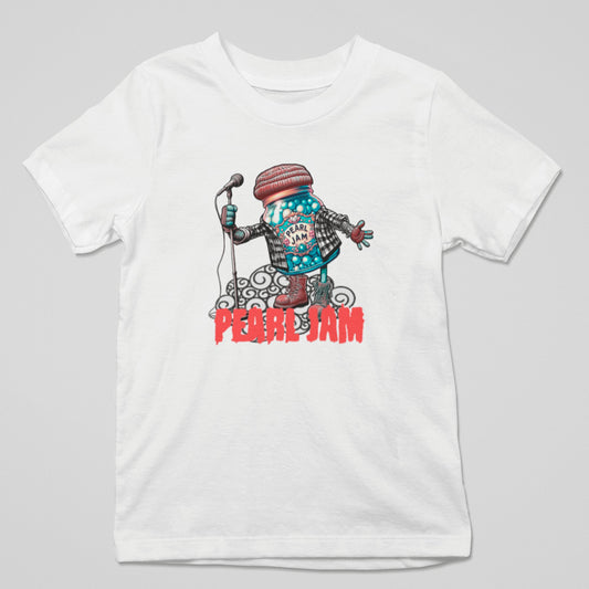 camiseta manga corta pearl jam