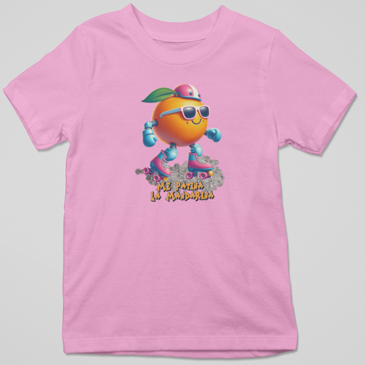 Camiseta "Me Patina la Mandarina": ¡Rodando con Estilo y Frescura!