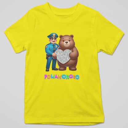 Camiseta Poliamoroso con diseño amor plural y humor, regalo original divertido