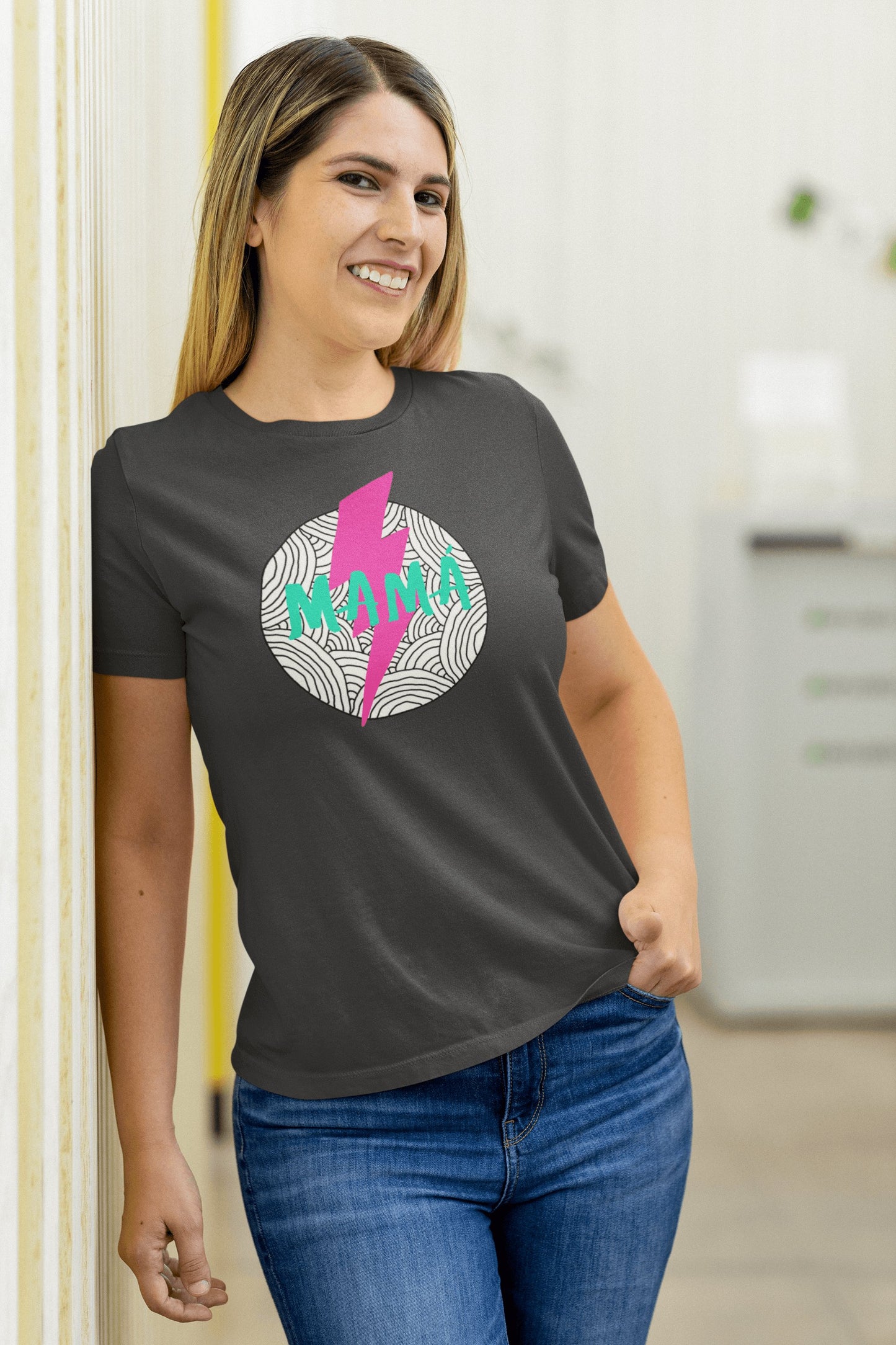 CAMISETA GRIS DIA MADRE mockup1