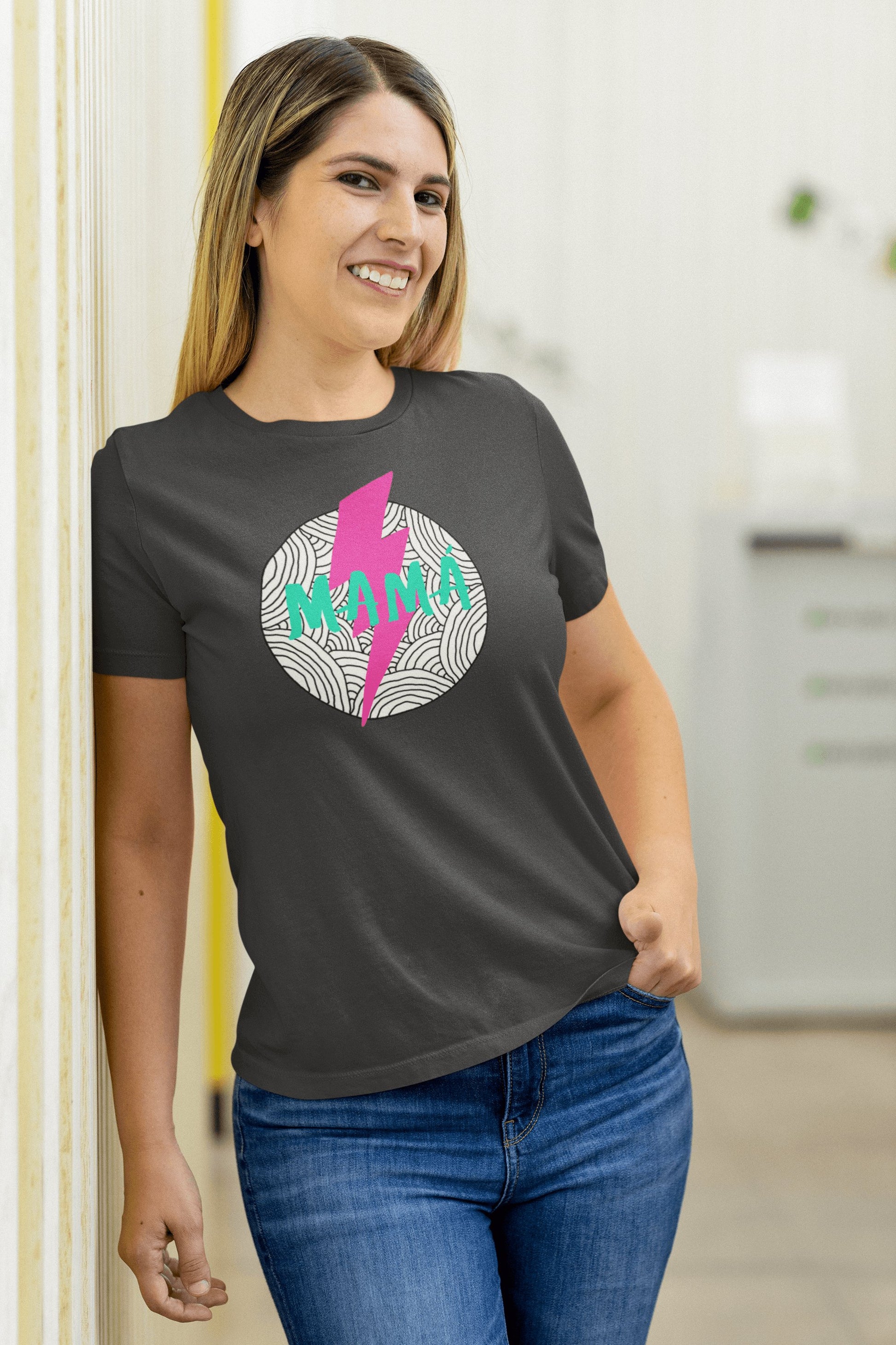 CAMISETA GRIS DIA MADRE mockup1