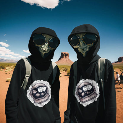 Hombre con sudadera Necesito Espacio de Starway to Helen