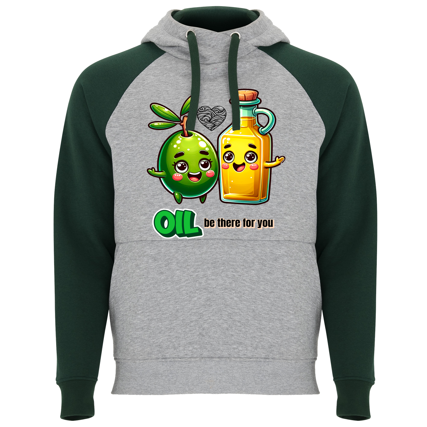 Sudadera "Oil Be There for You": El Toque Gracioso que Necesitas
