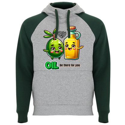 Sudadera "Oil Be There for You": El Toque Gracioso que Necesitas
