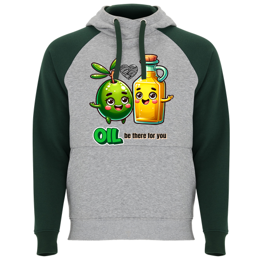 Sudadera "Oil Be There for You": El Toque Gracioso que Necesitas