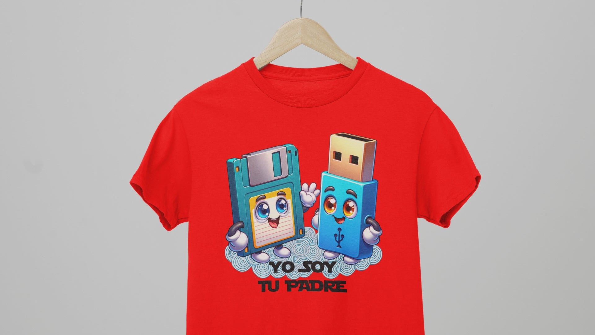 camiseta manga corta yo soy tu padre
