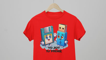camiseta manga corta yo soy tu padre