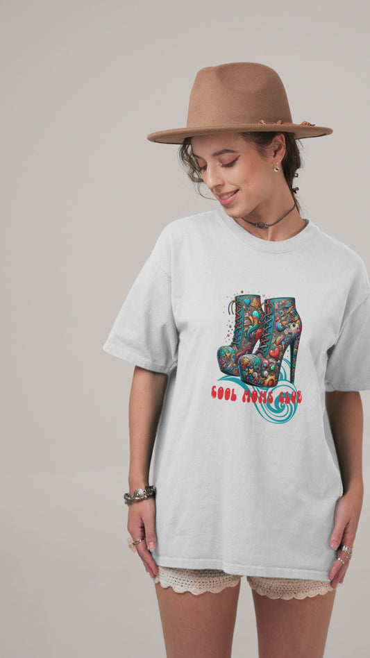 Camiseta "Cool Moms Club" - Para las Mamás Más Divertidas y Estilosas 💃👠