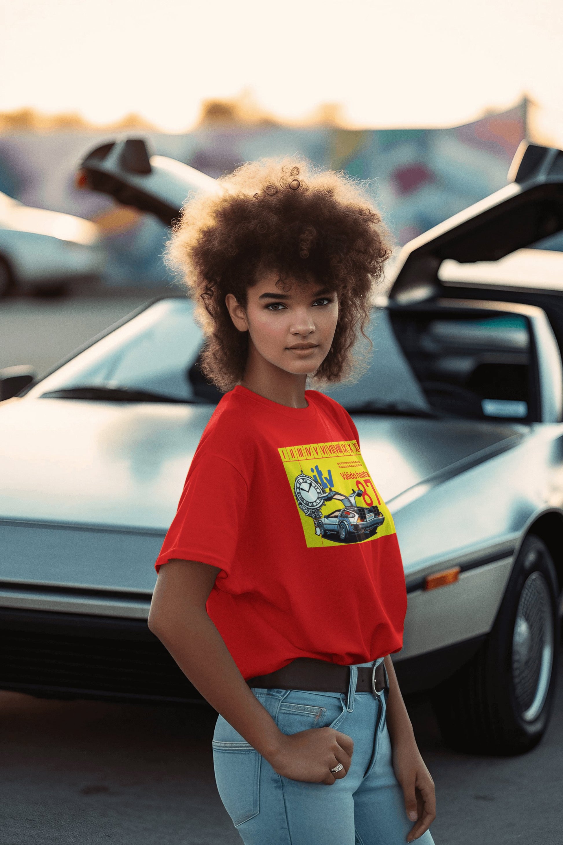 Camiseta ITV DeLorean, DeLorean de Regreso al Futuro - Starway to Helen