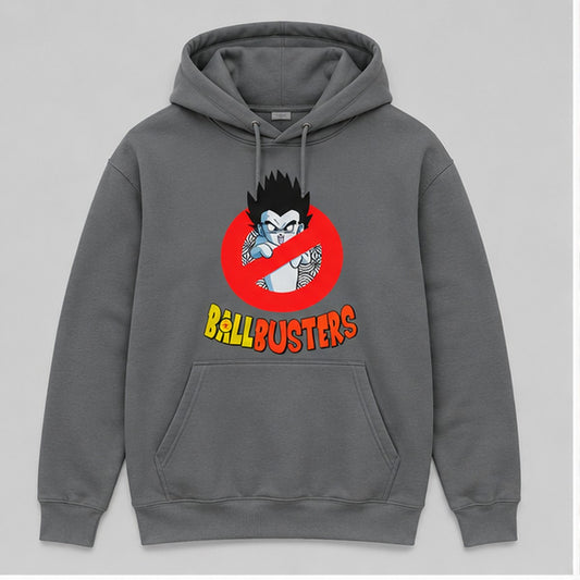 Sudadera Ballbusters gris, parodia de Cazafantasmas y Dragon Ball - Starway to Helen