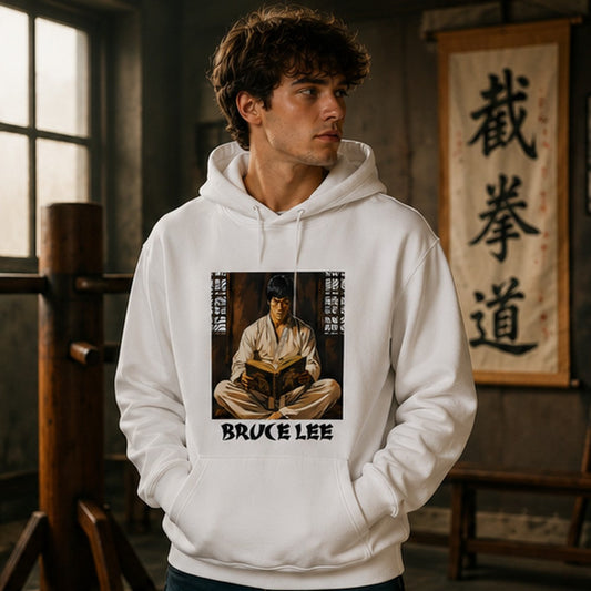 Hombre con sudadera Bruce Lee - Starway to Helen