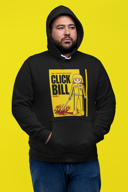 Hombre con sudadera Click Bill, parodia Kill Bill Playmobil - Starway to Helen