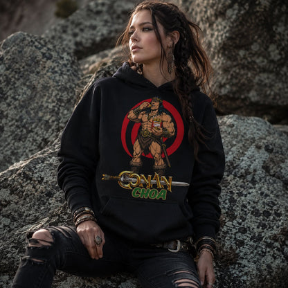 Mujer con sudadera Conan Choa, Conan el Bárbaro - Starway to Helen
