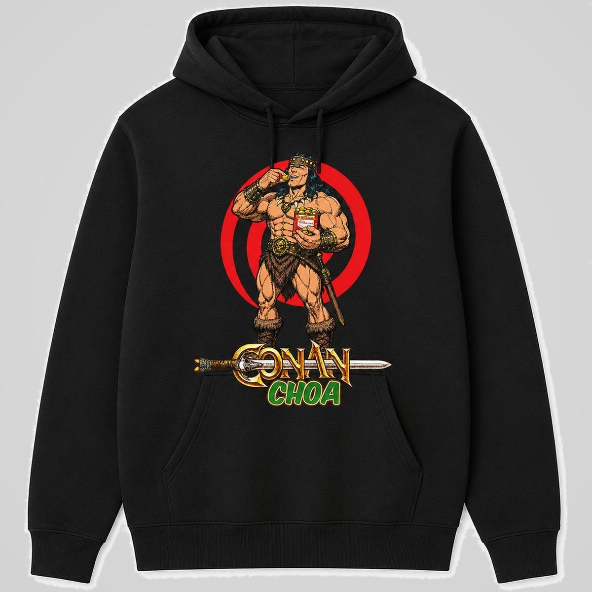 Sudadera Conan Choa parodia de Conan el Bárbaro - Starway to Helen