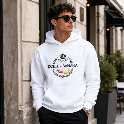 Hombre con sudadera Dolce & Banana, Dolce & Gabbana - Starway to Helen