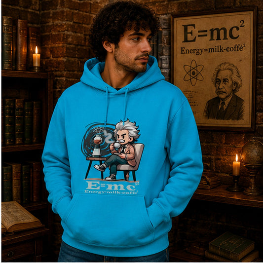 Hombre con sudadera E=mc², Albert Einstein - Starway to Helen