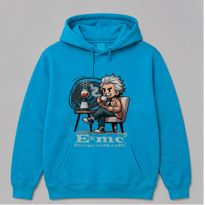 Sudadera E=mc² turquesa, parodia de la fórmula de Albert Einstein - Starway to Helen