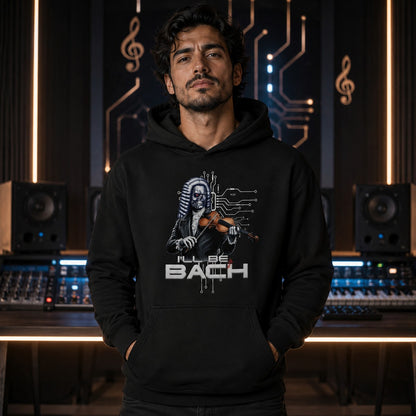 Hombre con sudadera negra I'll Be Bach – Starway to Helen