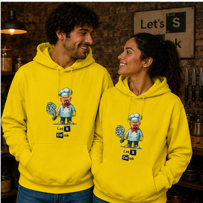 Pareja con sudadera Let's Cook, parodia de Breaking Bad - Starway to Helen