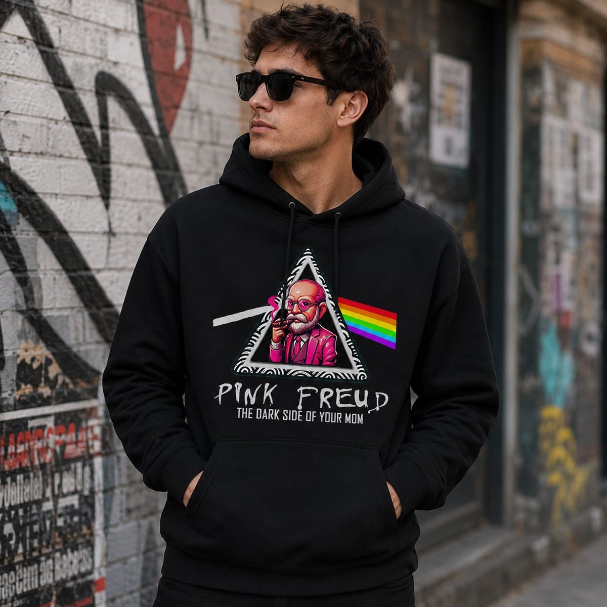 Sudadera Pink Freud, Pink Floyd y Freud - Starway to Helen