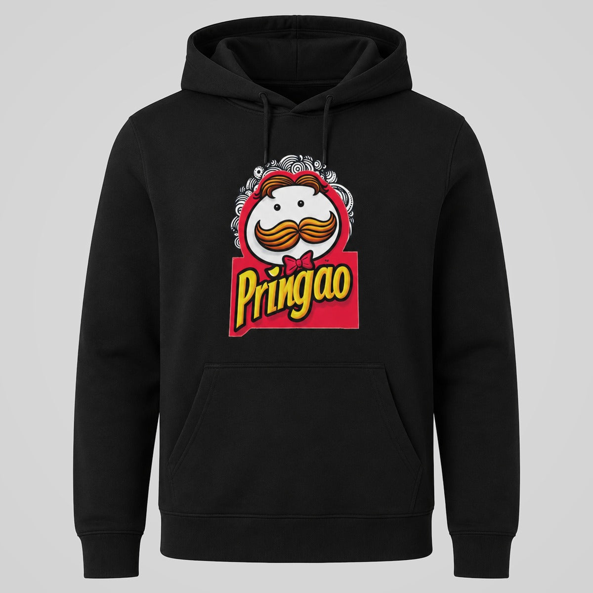 Sudadera Pringao parodia de Pringles negra - Starway to Helen