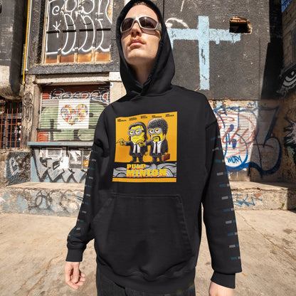 Sudadera Pulp Minion, Pulp Fiction y los Minions - Starway to Helen