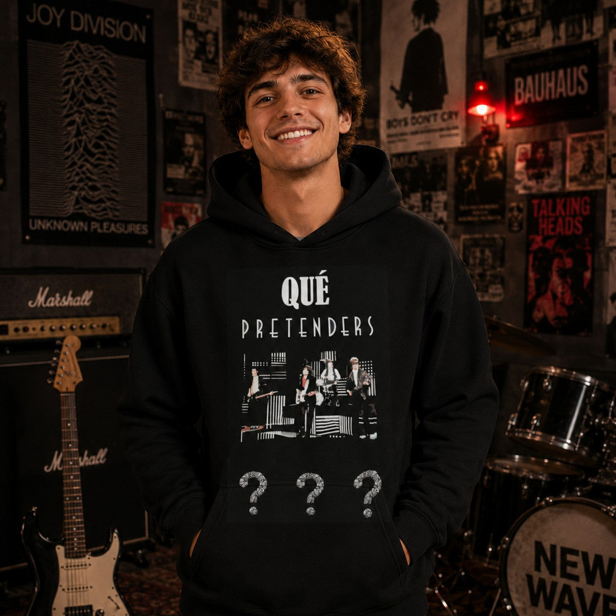 Hombre con sudadera Qué Pretenders, banda The Pretenders - Starway to Helen