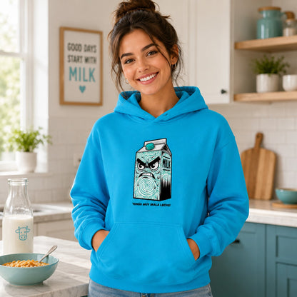Mujer con sudadera Tengo Muy Mala Leche, brik de leche enfadado - Starway to Helen