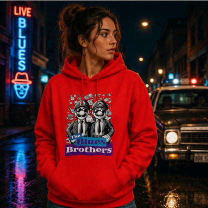 Mujer con sudadera The Blues Brothers, película The Blues Brothers - Starway to Helen