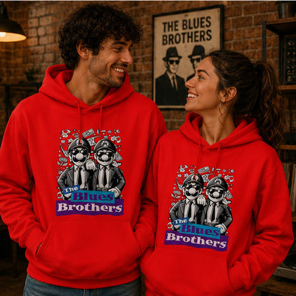 Pareja con sudadera The Blues Brothers, película The Blues Brothers - Starway to Helen